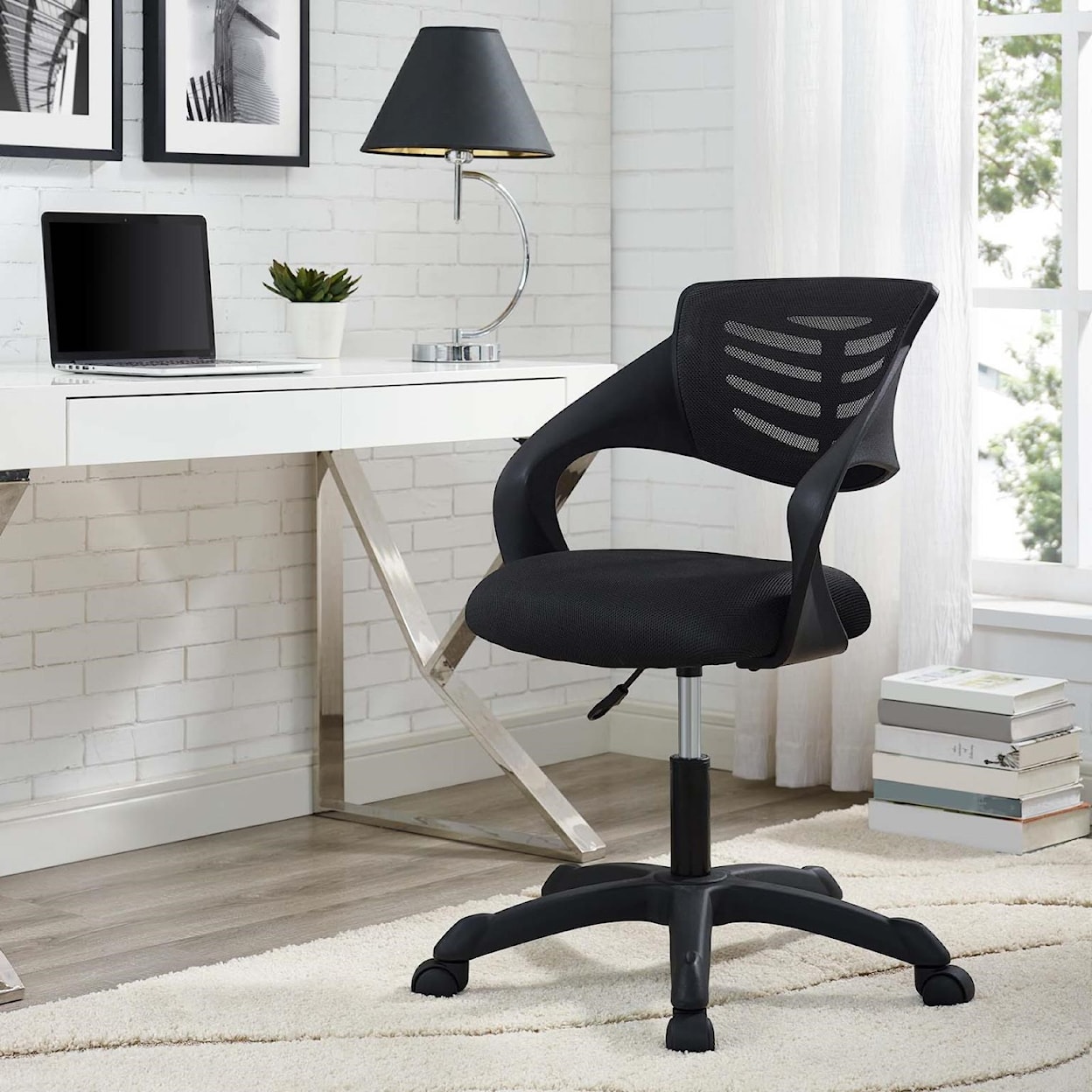 Modway Home Office Thrive Mesh Office Chair In Black