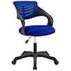 Modway Home Office Thrive Mesh Office Chair In Blue