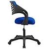 Modway Home Office Thrive Mesh Office Chair In Blue