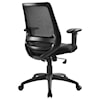 Modway Home Office Forge Mesh Office Chair In Black