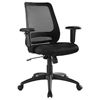 Forge Mesh Office Chair In Black