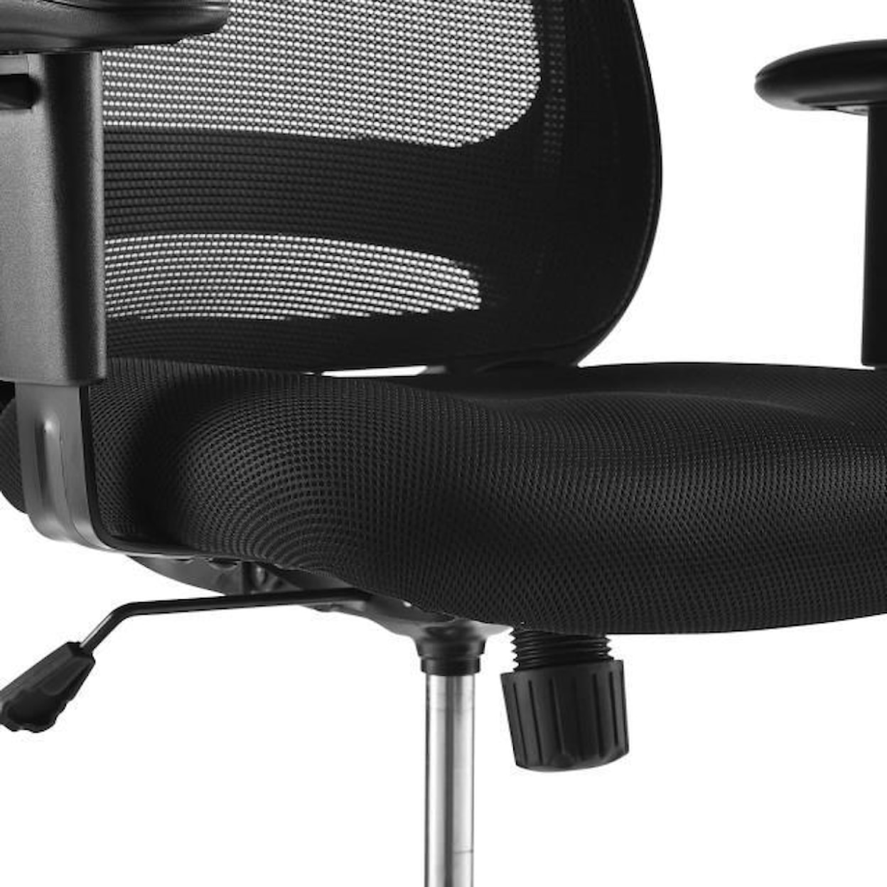 Modway Home Office Forge Mesh Drafting Chair In Black