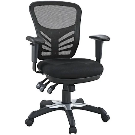 Articulate Mesh Office Chair In Black