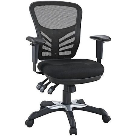 Articulate Mesh Office Chair In Black