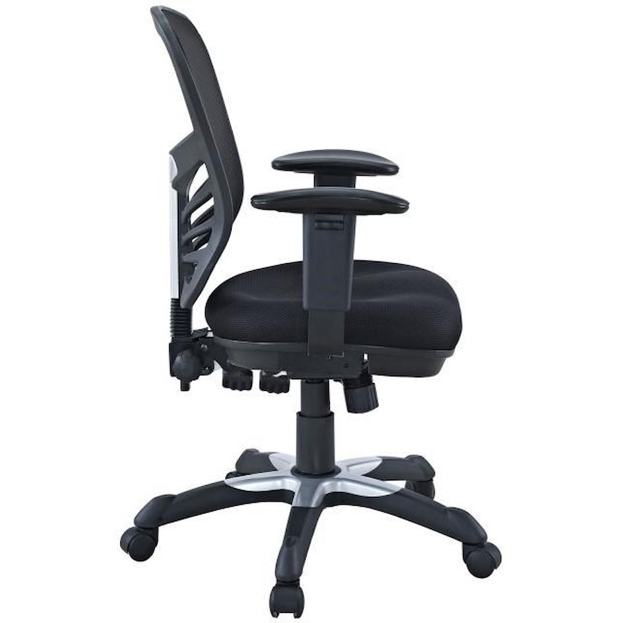 Modway Home Office Articulate Mesh Office Chair In Black