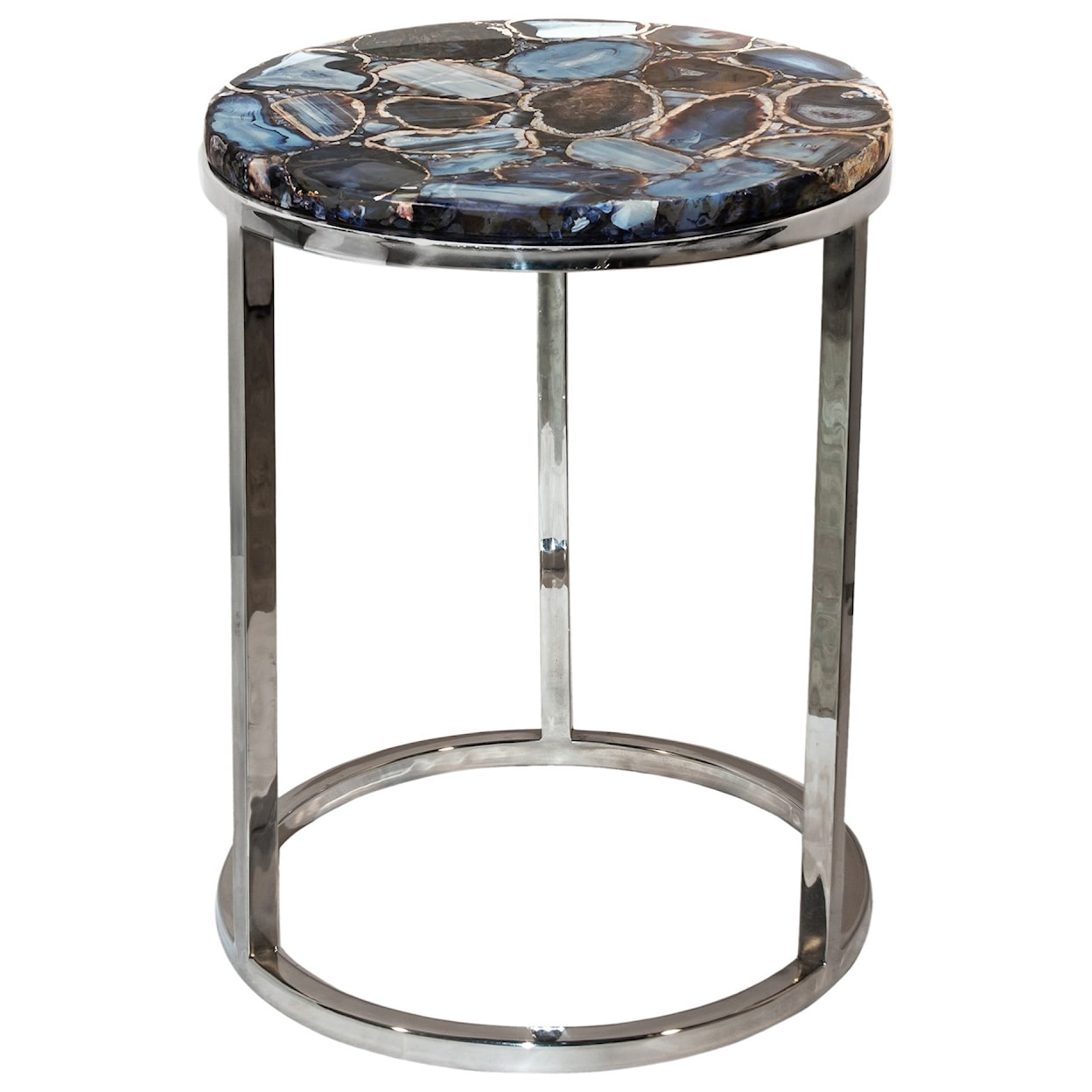 Moe's Home Collection Accent Tables Shimmer Agate Accent Table