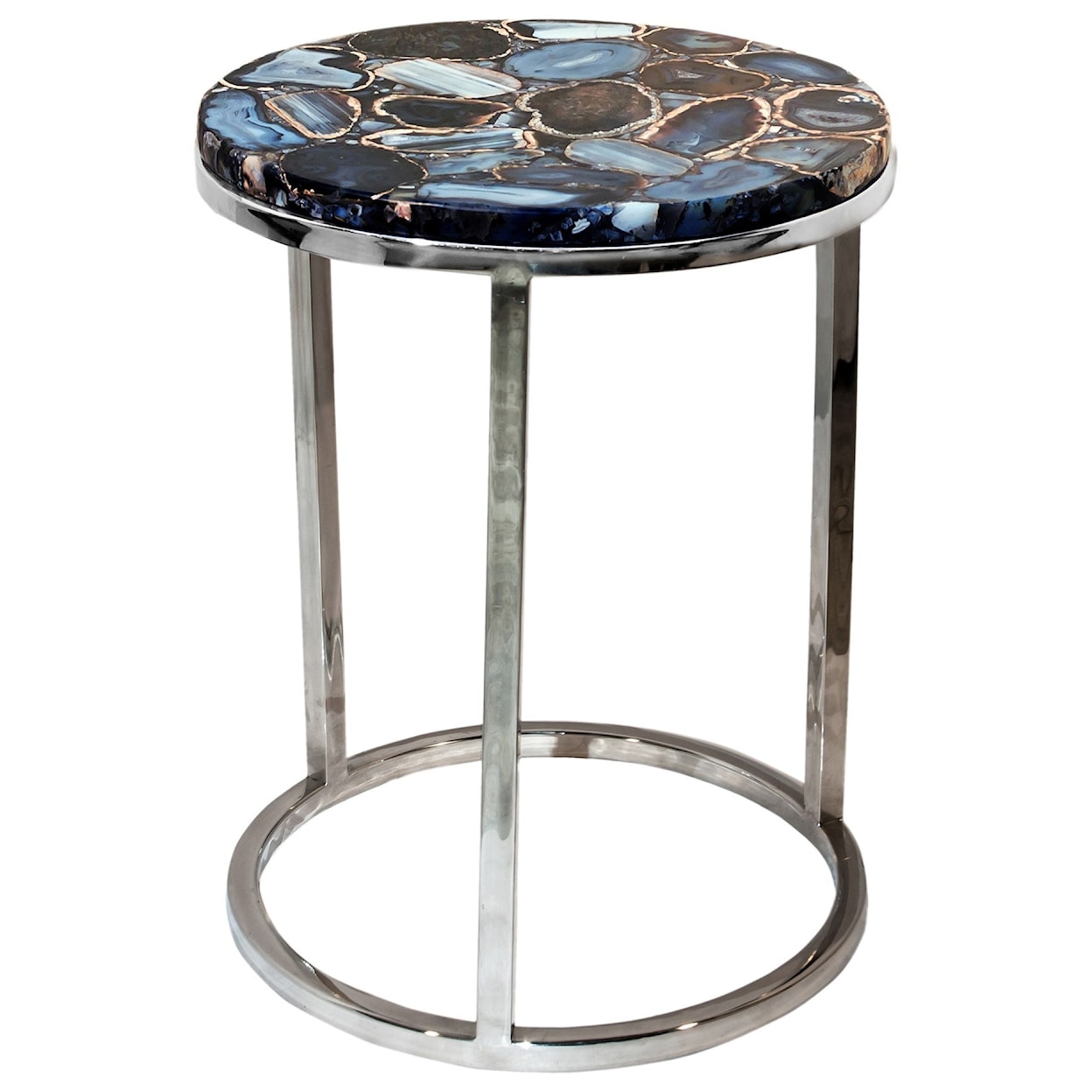 Moe's Home Collection Accent Tables Shimmer Agate Accent Table