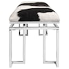 Moe's Home Collection Appa Cowhide Bench