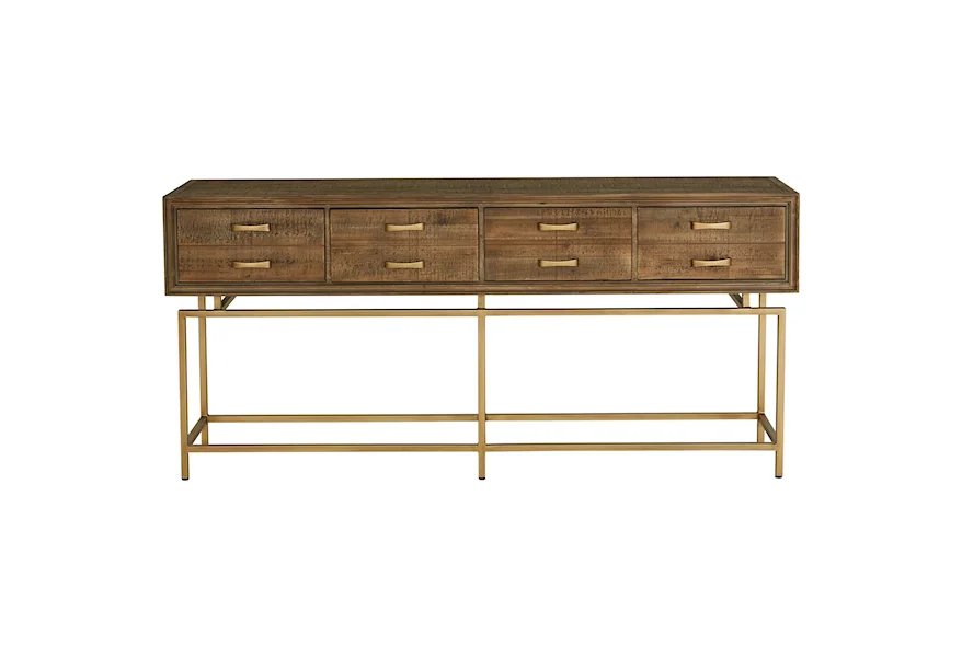 Aristocrat Reclaimed Wood Console Table by Moe's Home Collection at Fashion Furniture
