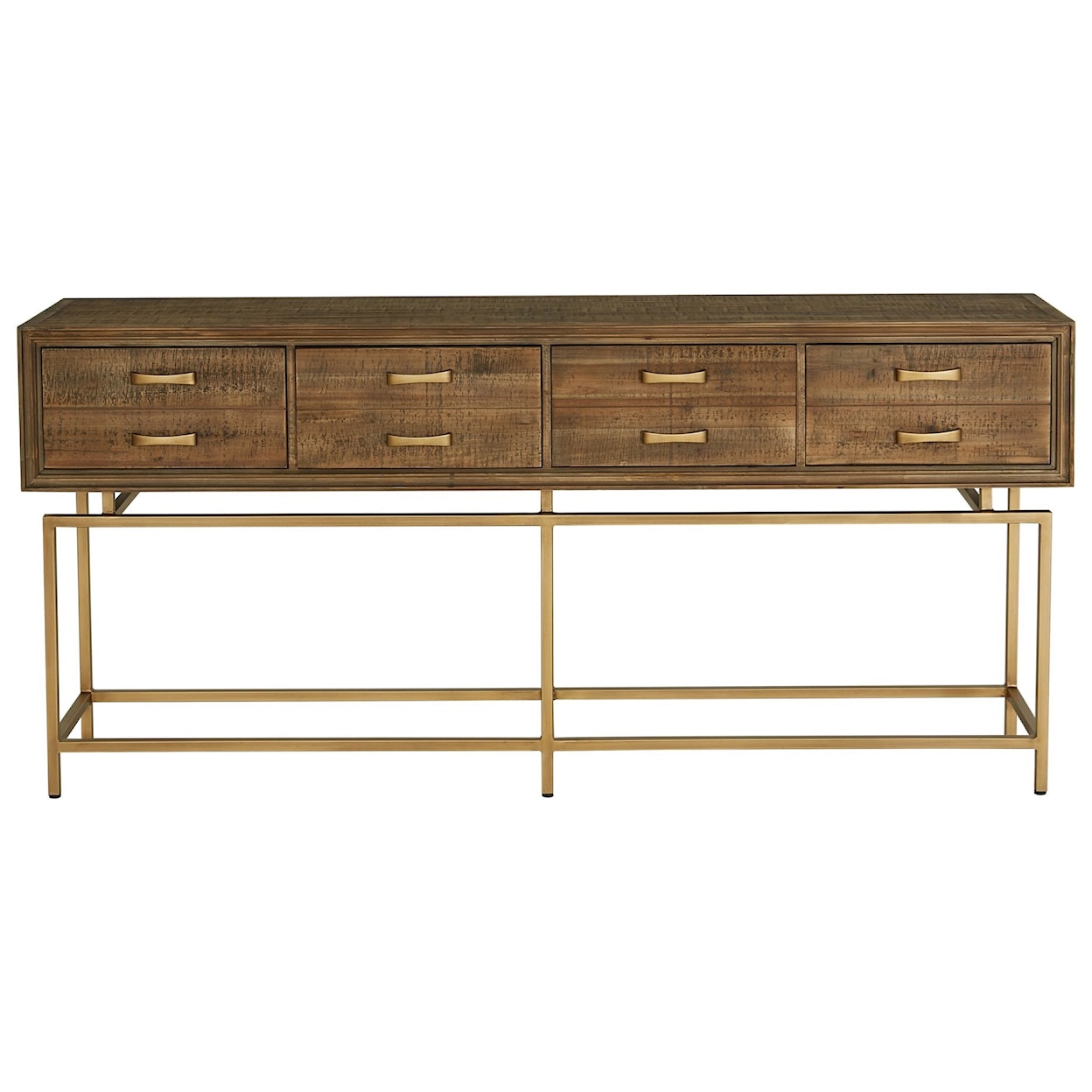 Moe's Home Collection Aristocrat Reclaimed Wood Console Table