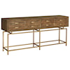 Moe's Home Collection Aristocrat Reclaimed Wood Console Table