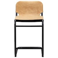 Leather Counter Stool