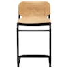Moe's Home Collection Baker Leather Counter Stool