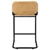 Moe's Home Collection Baker Leather Counter Stool