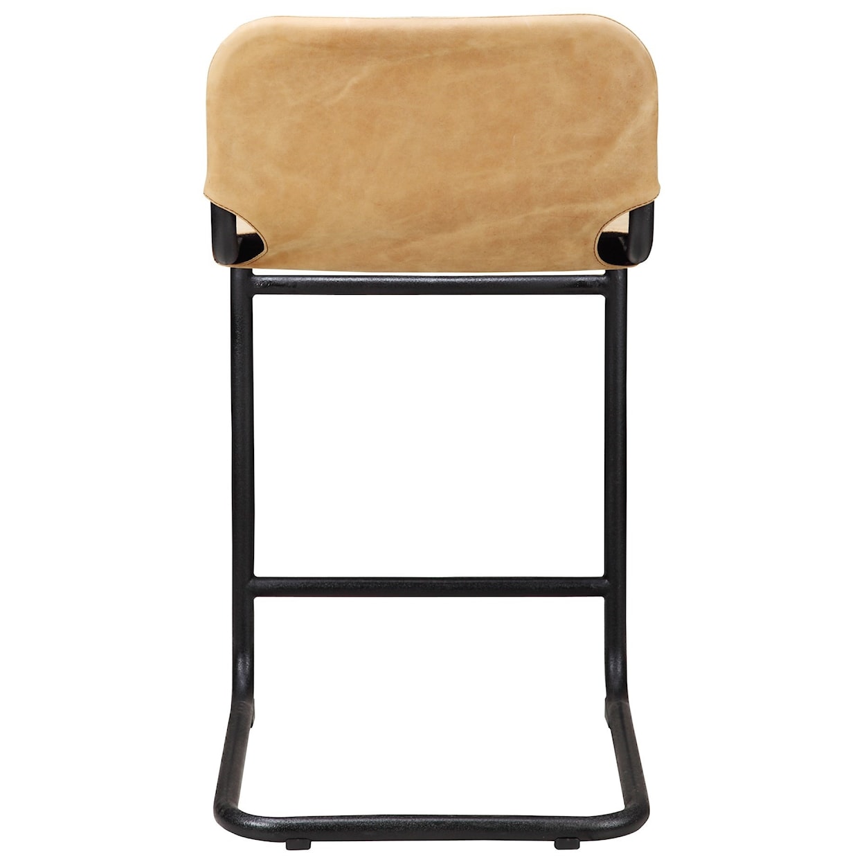 Moe's Home Collection Baker Leather Counter Stool
