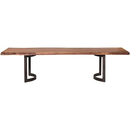  Dining Table Large Smoked