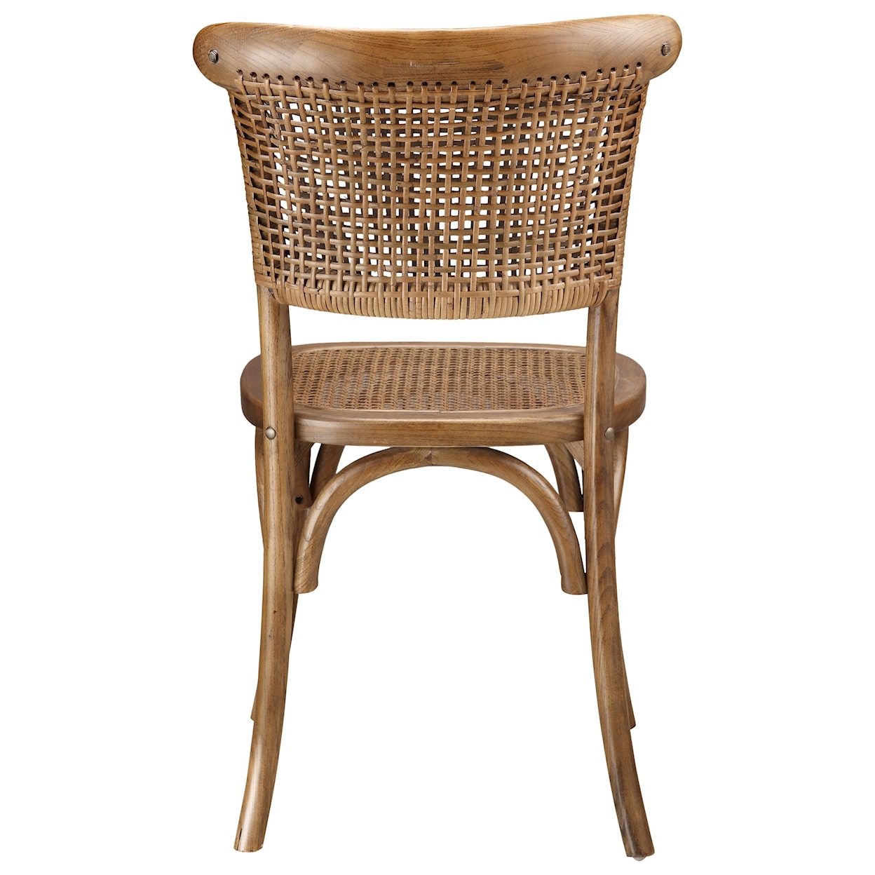 Moe's Home Collection Churchill Dining Chairs with Rattan Seat