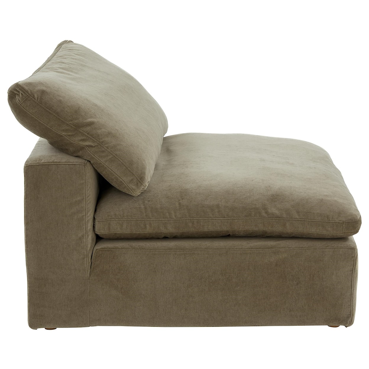 Moe's Home Collection Clay Armless Chair