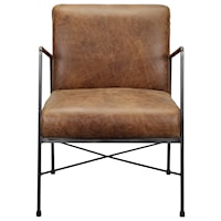 Contemporary Leather Arm Chair