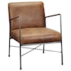 Moe's Home Collection Dagwood Leather Arm Chair