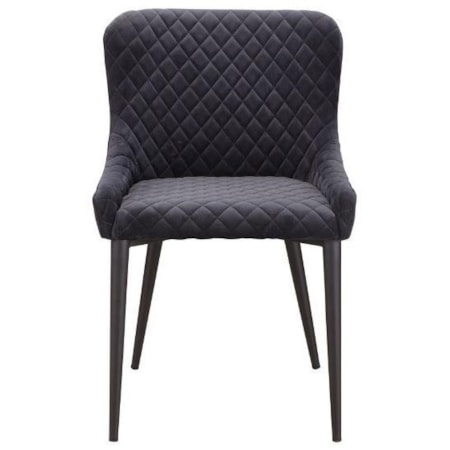 Etta Dining Chair Dark Grey