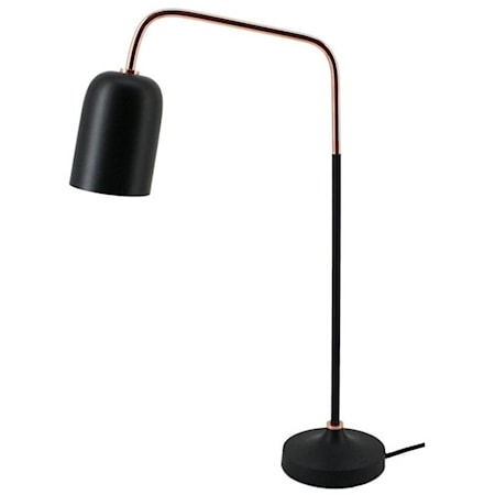 Black Contemporary Table Lamp