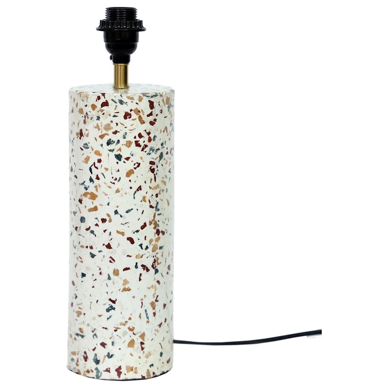 Moe's Home Collection Lighting Terrazzo Cylinder Table Lamp