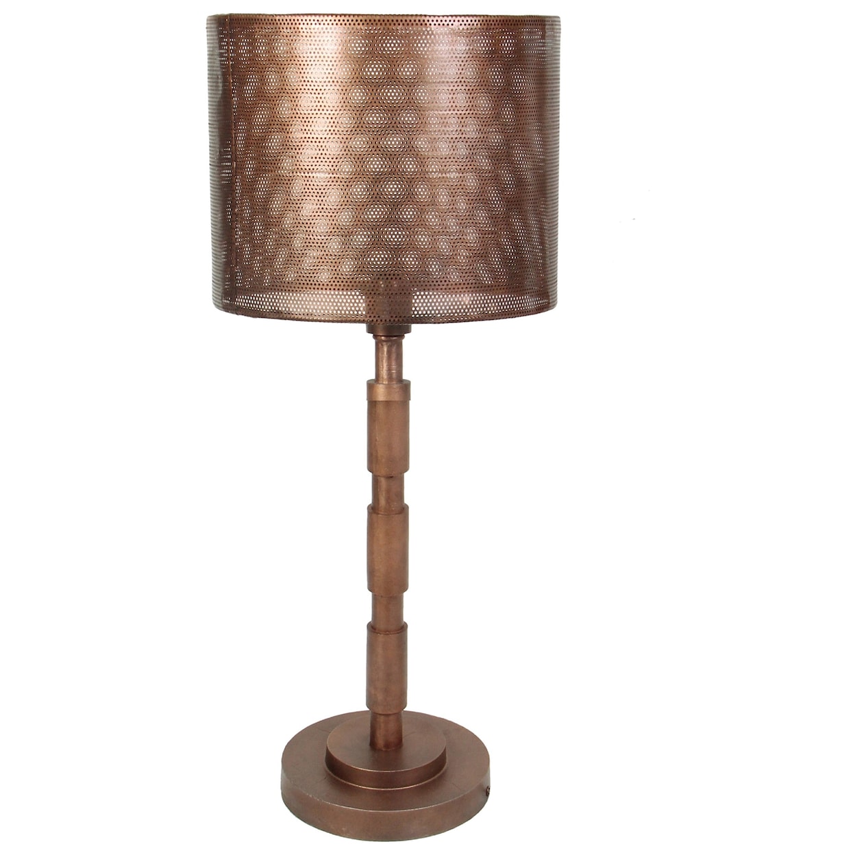 Moe's Home Collection Lighting Galvin Table Lamp Bronze