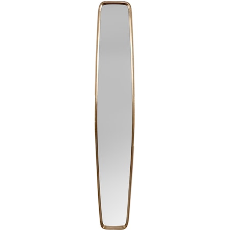 Fitzroy Mirror with Antique Brass Finish
