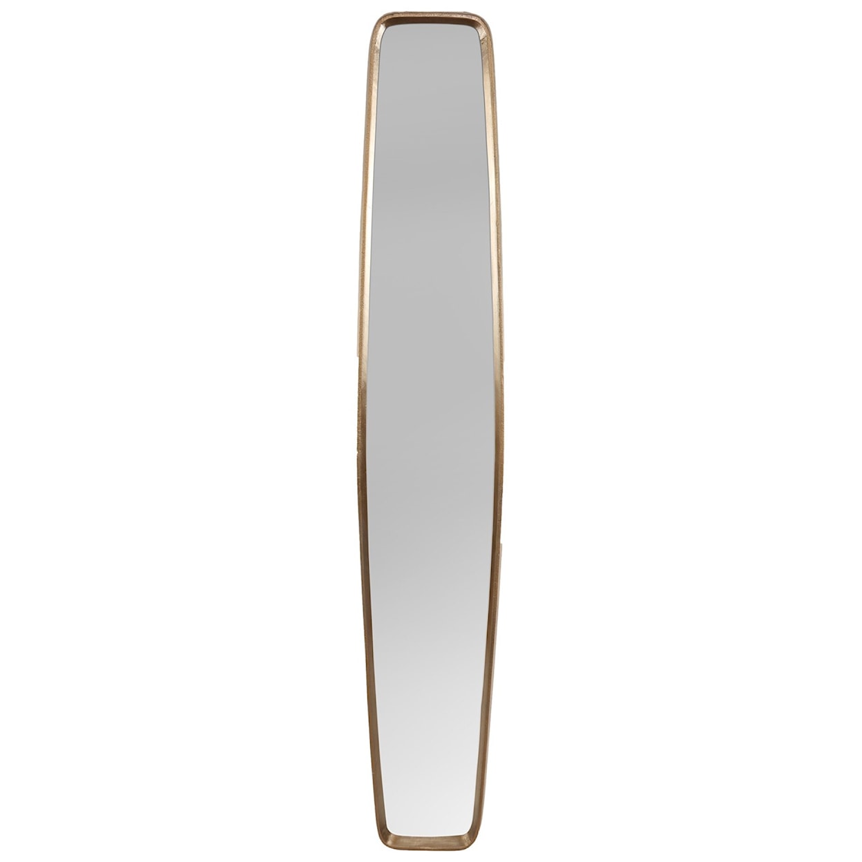Moe's Home Collection Mirrors and Screens Fitzroy Mirror with Antique Brass Finish