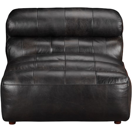 Leather Slipper Chair