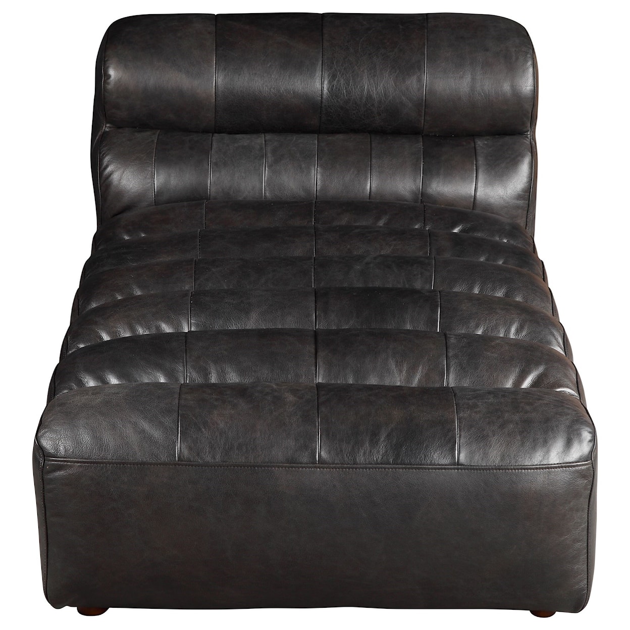 Moe's Home Collection Ramsay Leather Chaise