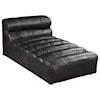 Moe's Home Collection Ramsay Leather Chaise