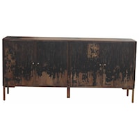 Artist's Sideboard with Antiqued Finish