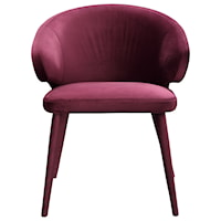 Contemporary Purple Dining Chair