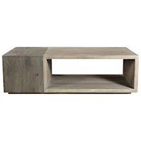 Contemporary Solid Wood Coffee Table