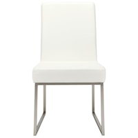 Contemporary White Dining Chair