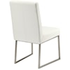 Moe's Home Collection Tyson White Dining Chair