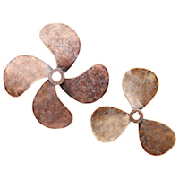 Propellers Metal Wall Décor