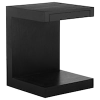 Contemporary Side Table with Drawer