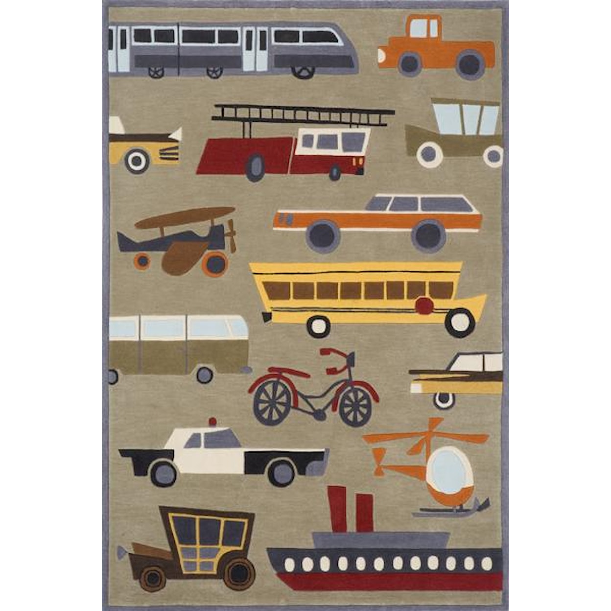 Momeni Lil Mo Whimsy 4' x 6' Rug