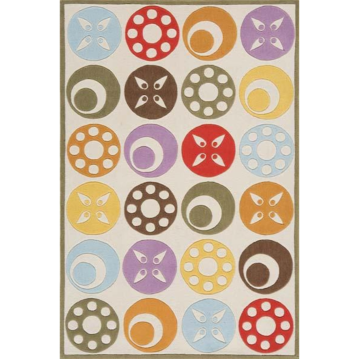 Momeni Lil Mo Whimsy 4' x 6' Rug