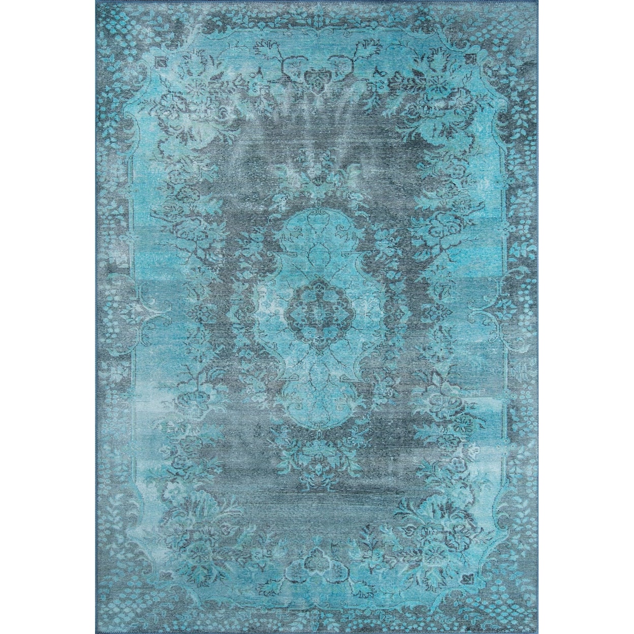 Momeni Afshar Blue 5' x 7'6" Rug