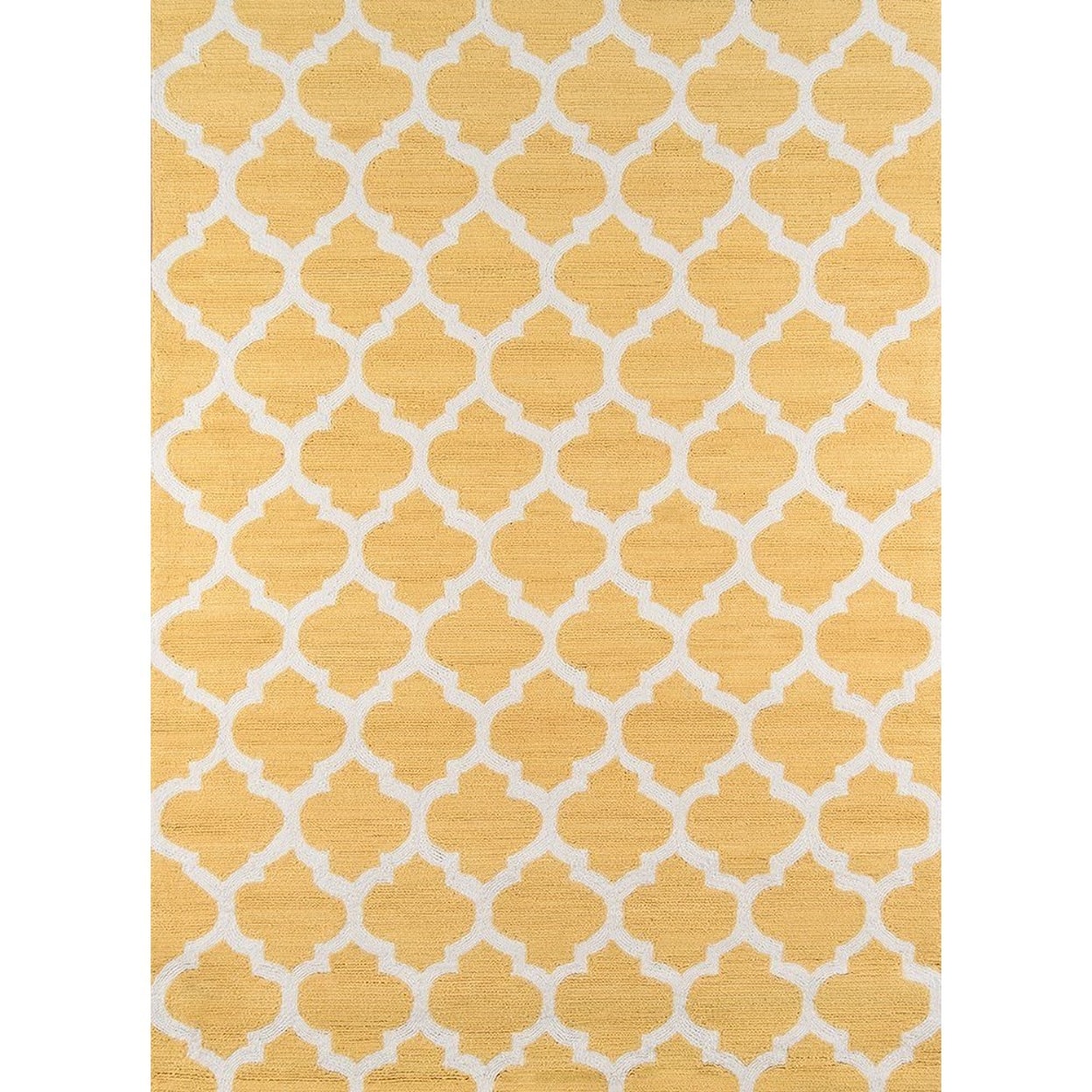 Momeni Geo Yellow Geo 3'6" x 5'6" Rug