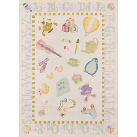 Classic Toys 3' X 5' Rug - Soft Pink