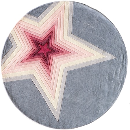 Superstar 5' X 5' Round Rug - Superstar