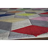 Momeni Lil Mo Hipster Multi-Colored Lil Mo Hipster 4' x 6' Rug