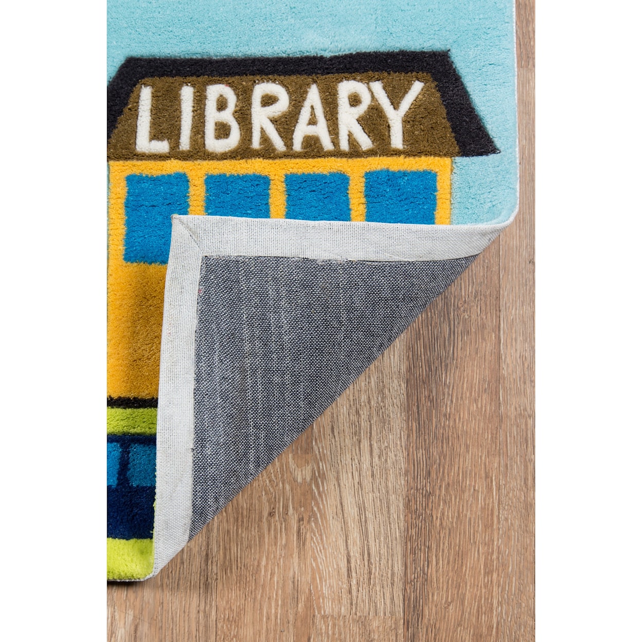Momeni Lil Mo Whimsey Town Scene 2' X 3' Rug - Town