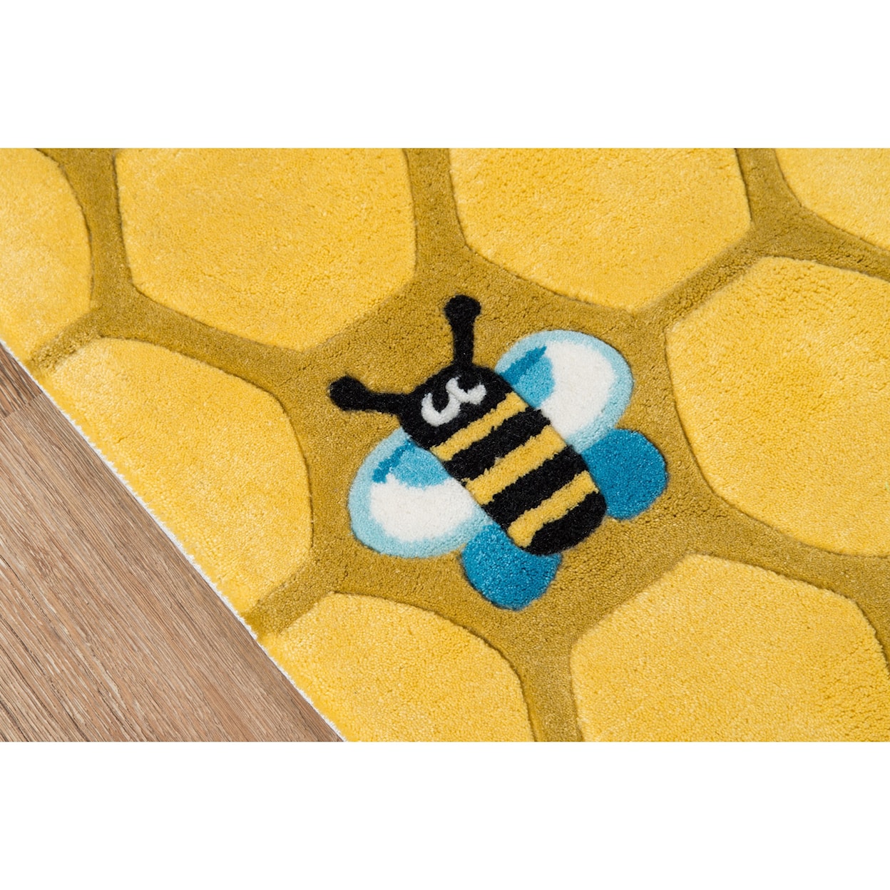 Momeni Lil Mo Whimsey Honeycomb Gold 2' X 3' Rug - Honeycomb Gold