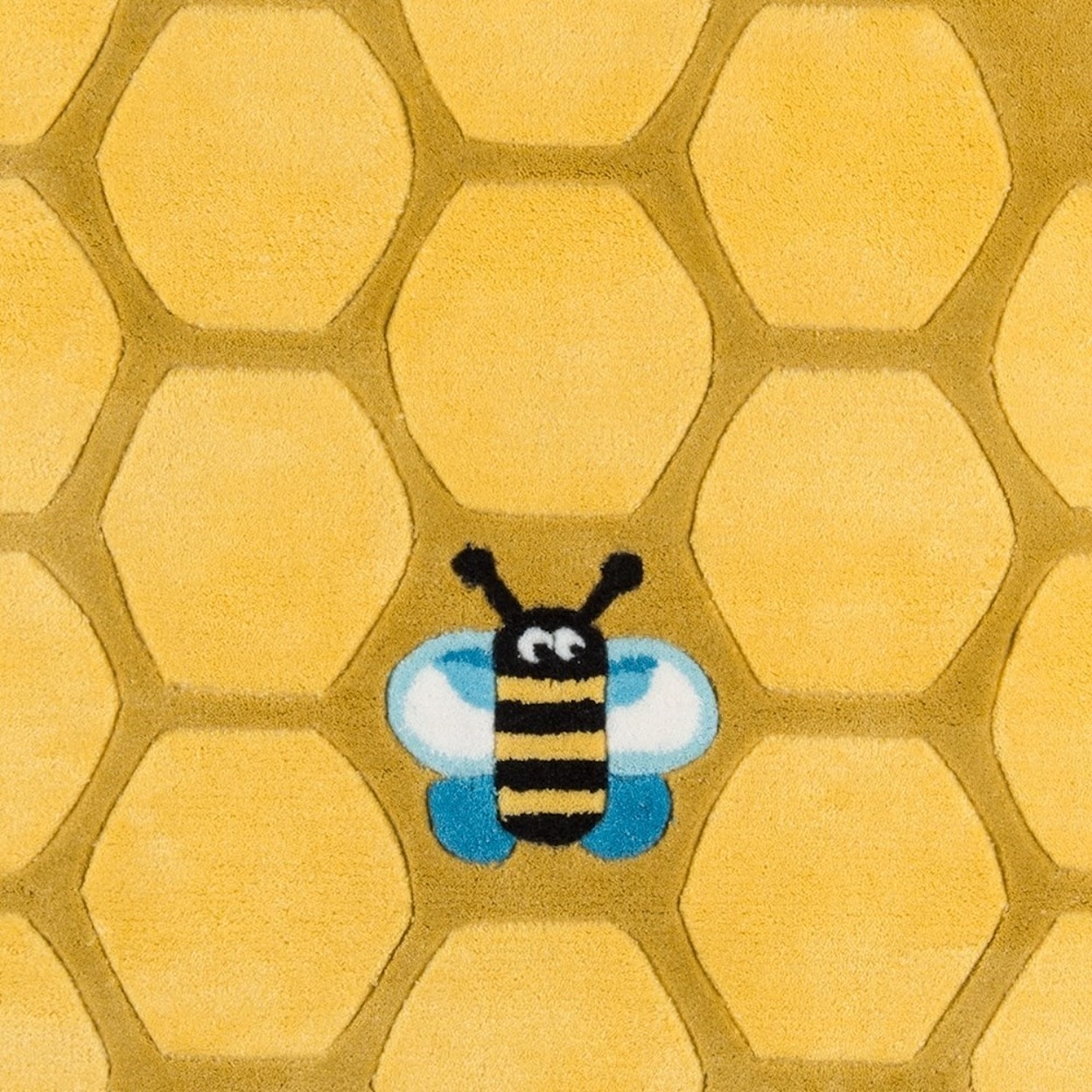 Momeni Lil Mo Whimsey Honeycomb Gold 2' X 3' Rug - Honeycomb Gold